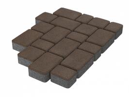  Тротуарная плитка Koldiz Старый город 50 мм Моно Коричневый: внешний вид